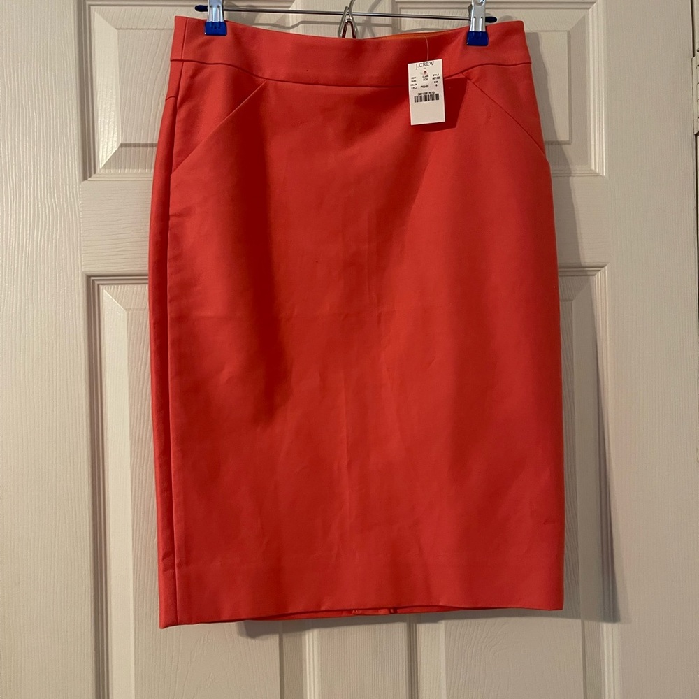 New J Crew Pencil Skirt in Pink